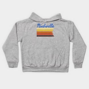 Nashville Retro Kids Hoodie